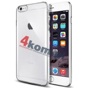 Etui Spigen SGP Thin Fit do iPhone 6 Plus + szkło hartowane - Crystal Clear