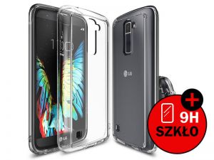 Etui Rearth Ringke Fusion LG K10 - Przezroczysty