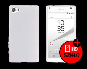 Etui silikon TPU do Sony Xperia Z5 Mini / Compact +szkło