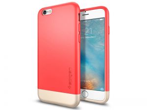 ETUI SPIGEN STYLE ARMOR IPHONE 6S - Różowy