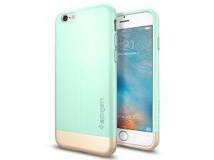 ETUI SPIGEN STYLE ARMOR IPHONE 6S - Miętowy