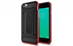 ETUI SPIGEN NEO HYBRID CARBON IPHONE 6/6S - Czerwony
