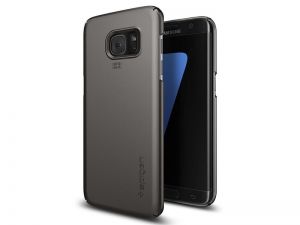 ETUI SPIGEN THIN FIT SAMSUNG GALAXY S7 EDGE - Szary
