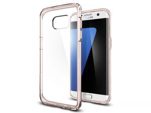 ETUI SPIGEN ULTRA HYBRID SAMSUNG GALAXY S7 Edge - Różowy