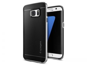 ETUI SPIGEN NEO HYBRID SAMSUNG GALAXY S7 EDGE - Srebrny
