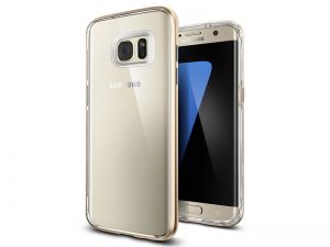 ETUI SPIGEN NEO HYBRID CRYSTAL SAMSUNG GALAXY S7 EDGE - Złoty