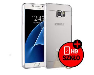 ETUI BUMPER PLECKI MIRROR DO GALAXY S7 + RYSIK POJEMNOŚCIOWY