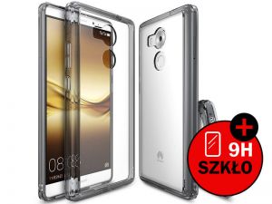 Etui Rearth Ringke Fusion Huawei Mate 8 + SZKŁO HARTOWANE - Czarny