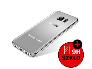 Oryginalne etui KXX BUMPER PLECKI mirror do Samsung Galaxy S7 Edge - Srebrny