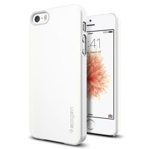 Etui spigen thin fit iphone 5 / 5s / se - Biały