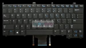 Klawiatura do laptopa DELL Latitude E7240 E7420 E7440 (PODŚWIETLANA)