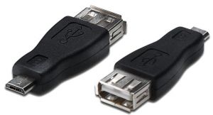 Przejściówka USB (F) - micro USB (M)