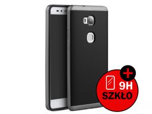Oryginalne etui iPaky do Huawei 5x + Szkło hartowane - Szary