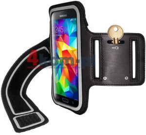 Armband opaska sportowa do Samsung Galaxy S5 mini S4 S3 - Czarny