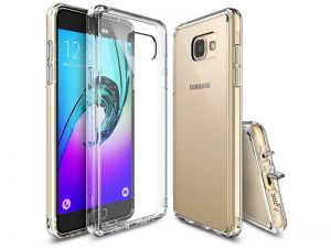 ETUI REARTH RINGKE FUSION SAMSUNG GALAXY A3 2016 - Przezroczysty