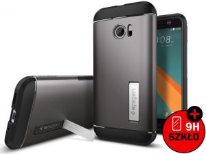 Etui spigen slim armor htc 10 - Szary