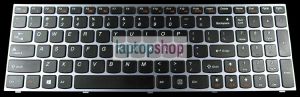 Klawiatura do IBM LENOVO IdeaPad B5400 M5400 (WYSPOWA ZE SREBRNĄ RAMKĄ)