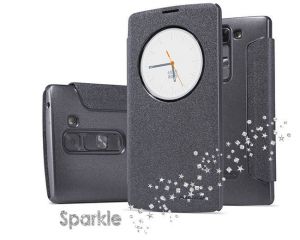 Etui Nillkin Sparkle LG Magna H502F Czarne - Czarny