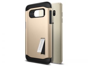 ETUI SPIGEN SLIM ARMOR SAMSUNG GALAXY S7 EDGE - Złoty