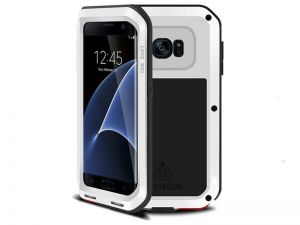 Etui Pancerne Love Mei do Samsunga Galaxy S7 Edge - Biały