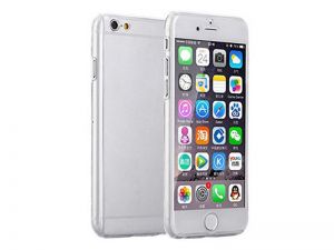 Etui 360o Full Protection iPhone 6/6S + Szkło hartowane - Przezroczysty