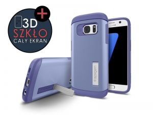 ETUI SPIGEN SLIM ARMOR SAMSUNG GALAXY S7 - Granatowy