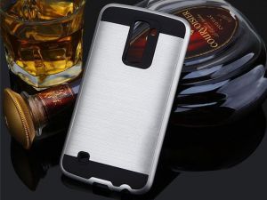 ETUI PANCERNE DO LG K10 - Srebrny