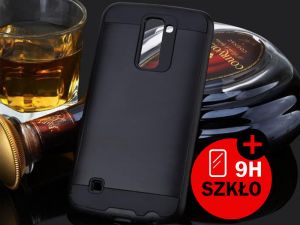 ETUI PANCERNE DO LG K10 - Czarny