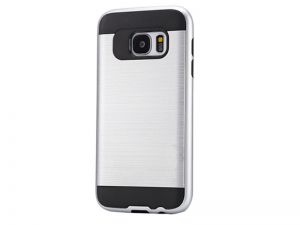 ETUI PANCERNE DO SAMSUNGA GALAXY S7 EDGE - Srebrny