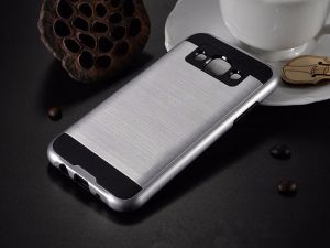 ETUI PANCERNE DO SAMSUNGA GALAXY J5 2016 - Srebrny