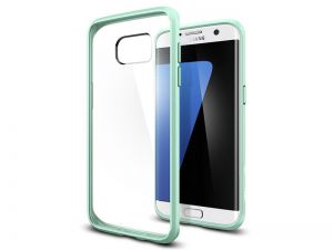 ETUI SPIGEN ULTRA HYBRID SAMSUNG GALAXY S7 Edge - Miętowy