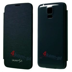 Etui flip cover do Samsung Galaxy S5 - Granatowy