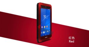 Pancerne etui LOVE MEI do Sony Xperia Z3 - Czerwony