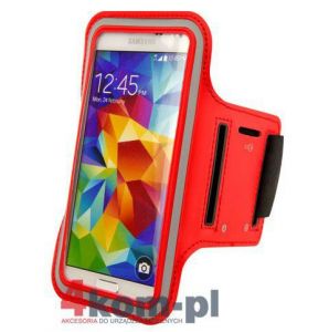 Armband opaska sportowa do Samsung Galaxy S5 mini S4 S3 - Czerwony