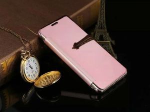 ETUI CLEAR VIEW COVER SAMSUNG GALAXY A5 2016 - Różowy