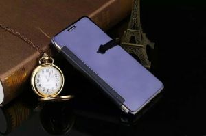 ETUI CLEAR VIEW COVER SAMSUNG GALAXY A5 2016 - Granatowy