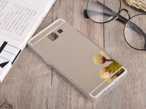 Etui lustrzane mirror gel Samsung Galaxy A5 2016 A510F Złote - Złoty