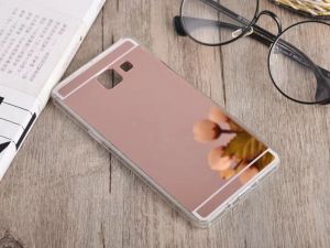 Etui lustrzane mirror gel Samsung Galaxy A5 2016 A510F Różowe - Różowy