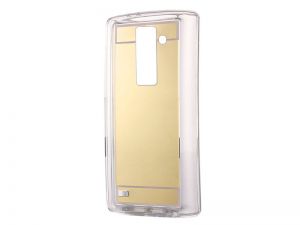 Etui lustrzane mirror gel LG K10 Złote - Złoty
