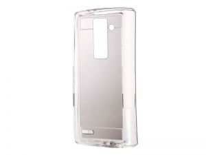 Etui lustrzane mirror gel LG K10 Srebrne - Srebrny